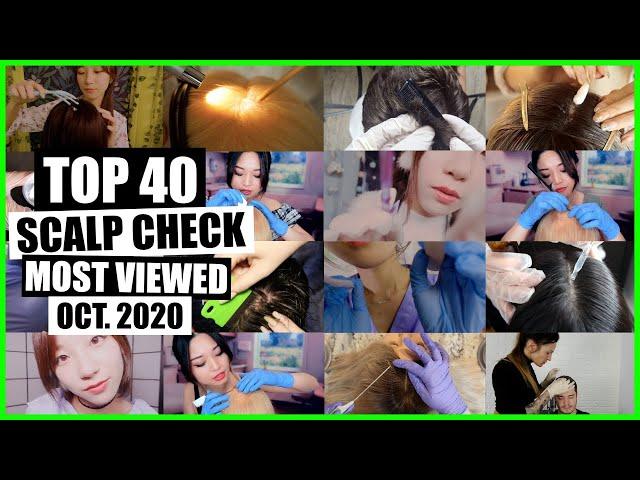 ASMR / SCALP CHECK (Gloves, School Nurse, Lice Check) / TOP 40 / OCTOBER 2020 / ASMR Charts