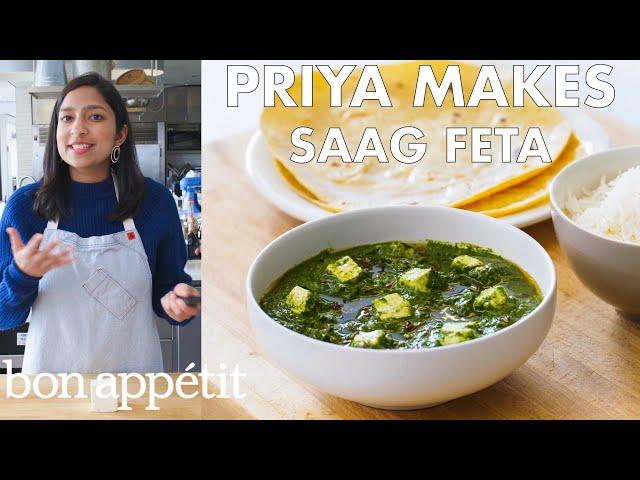 Priya Makes Saag Feta | From the Test Kitchen | Bon Appétit