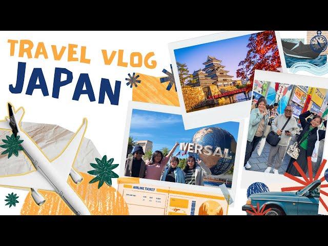 Osaka Day 1: Autumn Adventures with Lolo & Lola | 9 Days in Japan  | Family Vlog