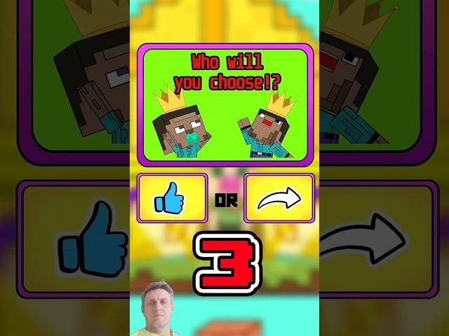 Choose Baby Noob or Baby Steve For The Rich - Minecraft Animation lm #minecraft #animation