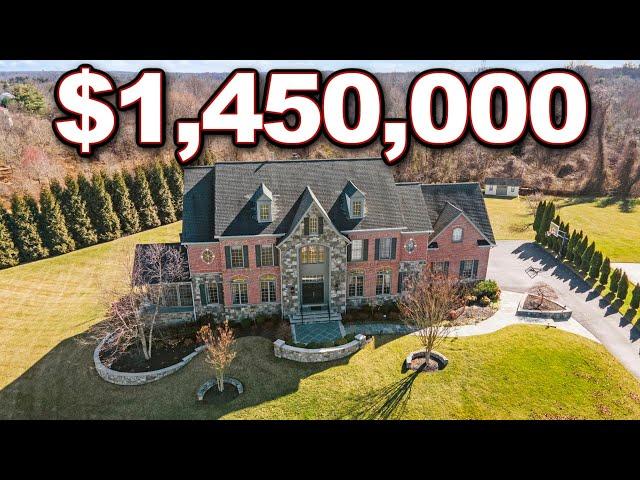 Inside a $1,450,000 Grande Scale Luxury Home in Montgomery County, MD