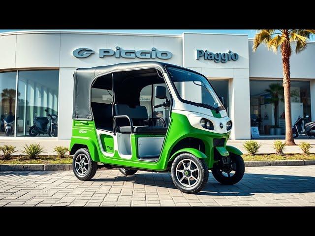 2025 Piaggio Ape E-City: The Future of Urban Mobility!"