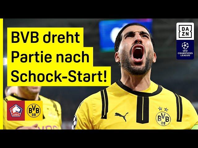 OSC Lille - Borussia Dortmund | UEFA Champions League | DAZN Highlights