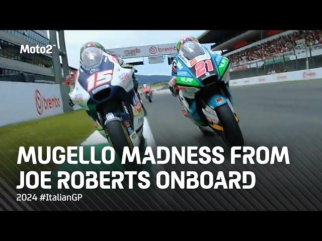 Thrilling onboard Moto2™ action!  | 2024 #ItalianGP