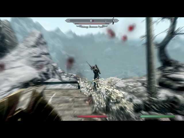 Няшный каджит и чудеса стелса в Скайриме (Skyrim)