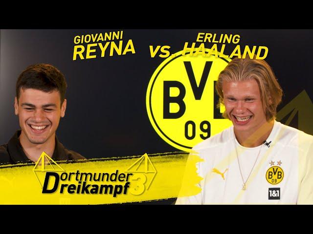 Erling Haaland vs. Gio Reyna: The Dortmund Triathlon