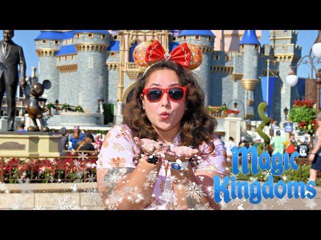 Magic Kingdom CHRISTMAS & Disney's Grand Floridian GINGERBREAD House! Walt Disney World Vlogs 2024