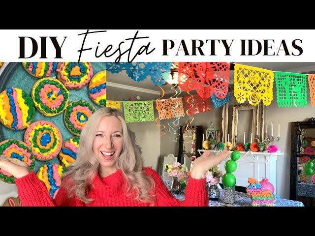 How to throw a FIESTA theme Party || DIY Party Decorating Ideas || Easy Party Decorations