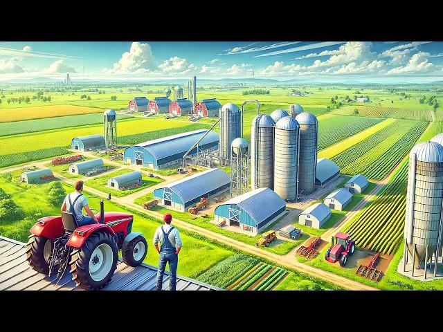 MEGA FARM on NO MAN'S LAND From $0 | Farming Simulator | SUPERCUT