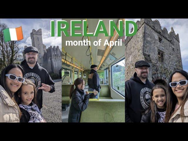 DUBLIN to HOWTH CASTLE l FILIPINA&AMERICAN from USA travels to IRELAND 