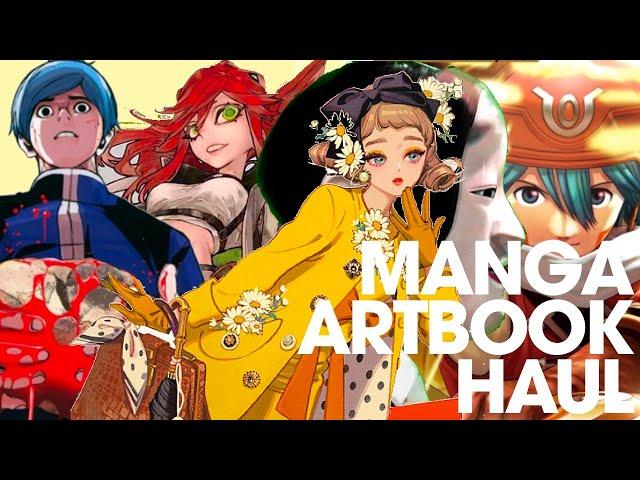 MASSIVE Christmas/New Year's Manga and Art Book HAUL #artbook #manga #haul #mangahaul