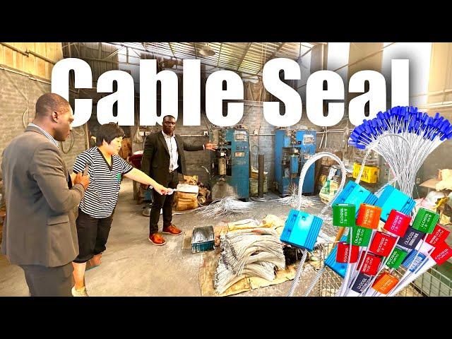 Cable seal factory tour and quality check - Easy Trade Africa