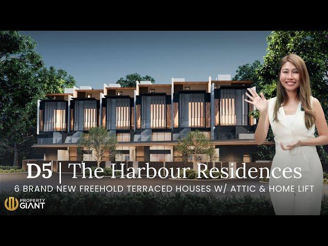 The Harbour Residences: 6 Brand New Terrace Houses at Pasir Panjang Road