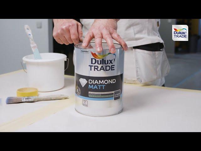 Dulux Trade Diamond Matt – Tested and approved by professional decorators