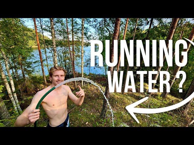 Trying To Get Running Water On Our Island | Off Grid Island Ep.10