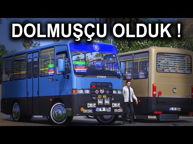 EFSANE SES ! - DOLMUŞÇU OLDUK - GTA 5 MAGİRUS M2000 MİNİBÜS MODU - GERÇEK HAYAT