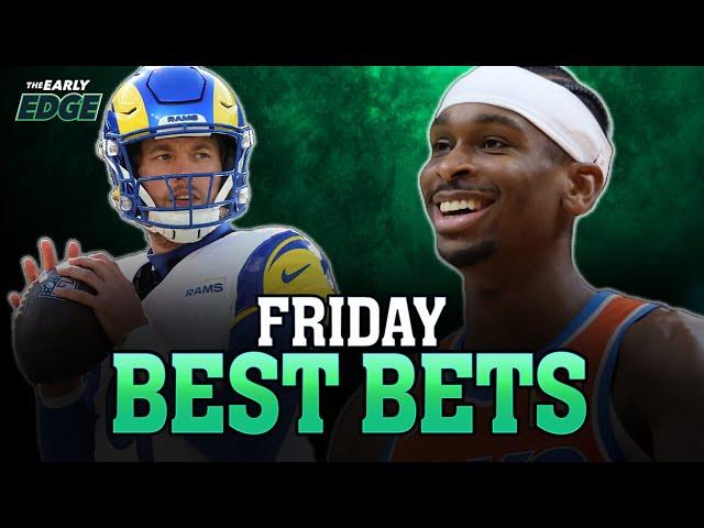 Friday's BEST BETS: College Football Bowl Game Picks + NFL, NBA, Soccer | The Early Edge