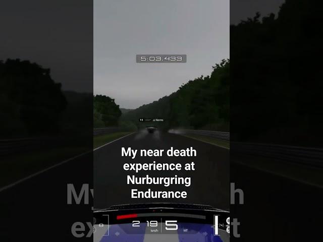 Wet Weather racing at Nurburgring Nordschielfe