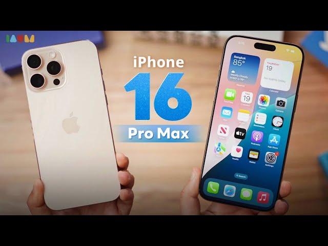 แกะกล่อง พรีวิว iPhone 16 Pro Max vs iPhone 15 Pro Max | แม่เจ้าโว้ยยย