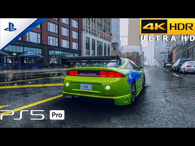 Need For Speed Unbound (PS5 Pro) 4K 60FPS HDR Gameplay (Free Roam)