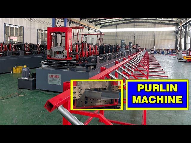 C Z Purlin Roll Forming Machine | Purlin machine " 5mm thickness "