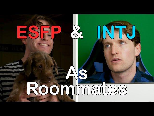 ESFP and INTJ as Roommates