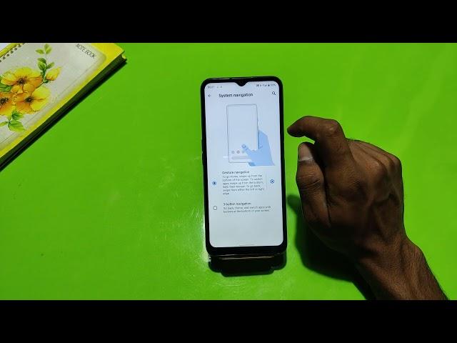 How To Hide Navigation Button in Realme Narzo 50a Prime , Hide Back Button Setting in Realme