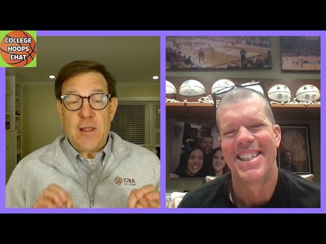 College Hoops Chat - Iona Coach Tobin Anderson Interview! #collegebasketball