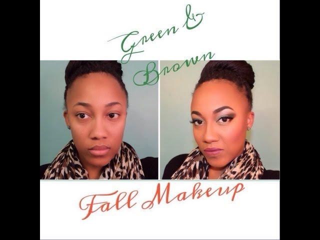 Green & Brown | Fall Makeup Tutorial