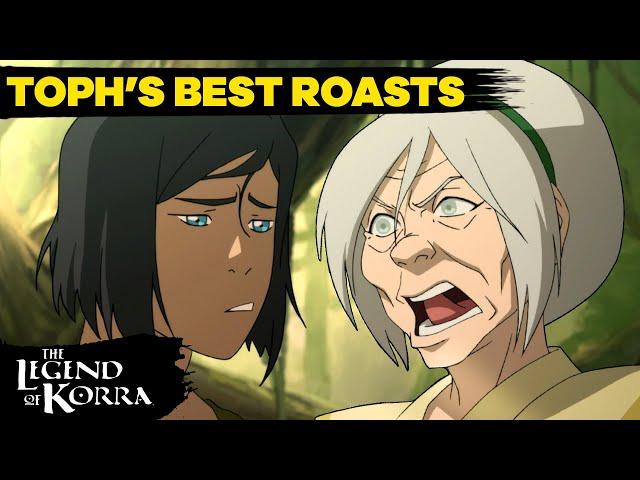 Toph Roasting Legend of Korra Characters for 9 Minutes | Avatar