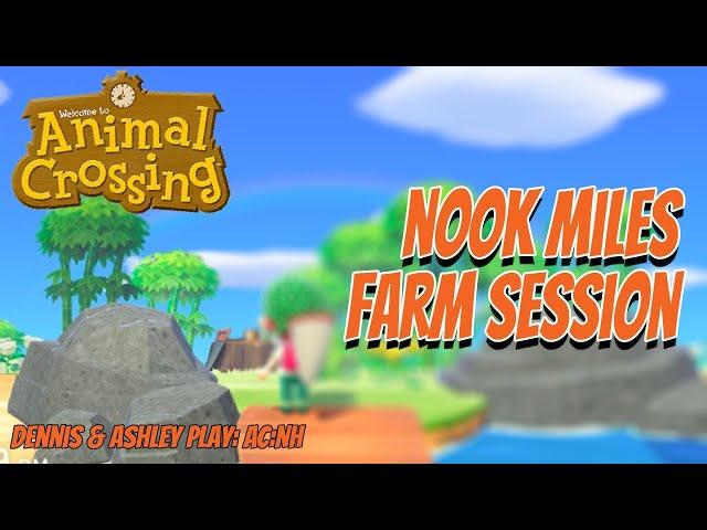 Farming Nook Miles And Materials Tonight in Animal Crossing New Horizons! Lets Play: 24