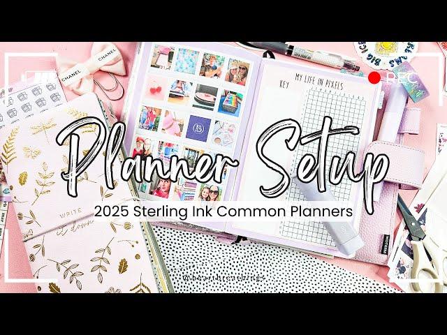 2025 Sterling Ink Common Planner Setup  B6 & TN sizes