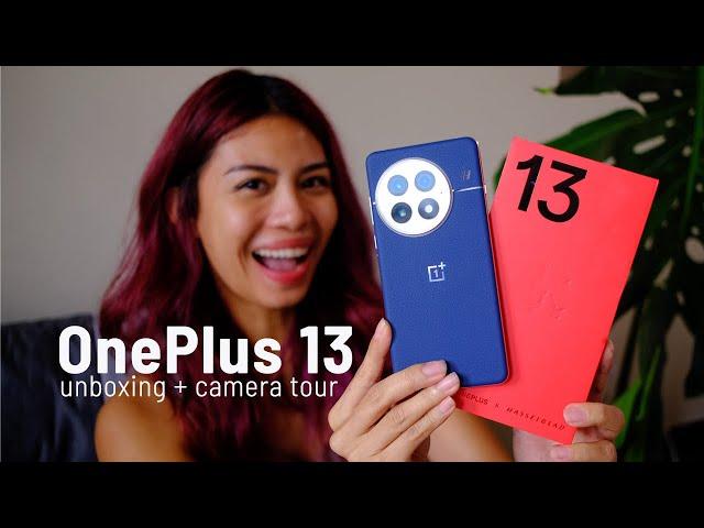 OnePlus 13 CAMERA TOUR + unboxing