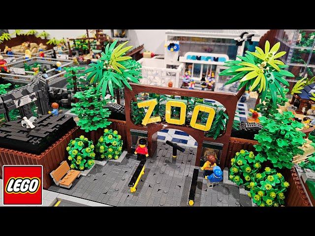 LEGO CITY ZOO FINISHED with Complete Overview