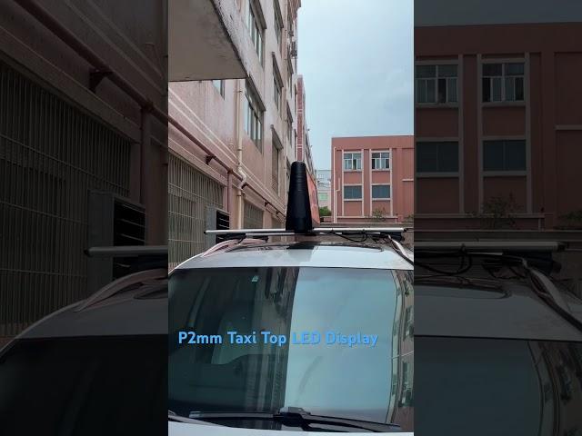 P2mm Taxi Top LED Display #nseled #nseledcloud #nseledeurope