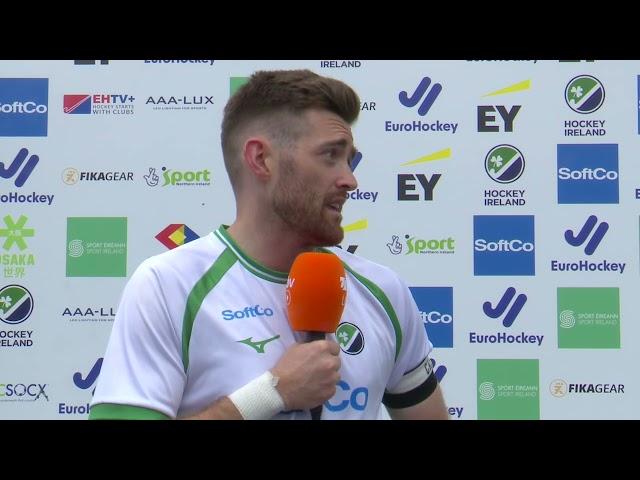 EuroHockey Championship Qualifier B Men - Shane O'Donoghue reflects on his final game for Ireland