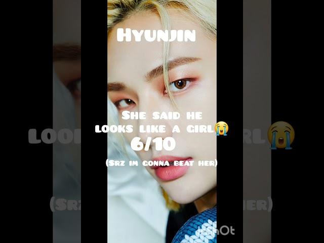 Stray kids||My non kpop stan friend rates skz#chan#leeknow#changbin#hyunjin#han#felix#seungmin#i.n