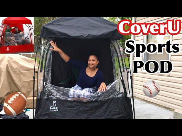 EASYGO COVERU SPORTS POD 2 PERSON TENT SET UP AND REVIEW ~ SPORTS MOM MUST HAVES!