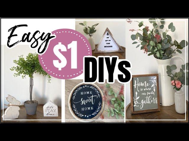 Easy Dollar Tree DIY Room Decor | Kirkland Decor Dupe | Momma From Scratch