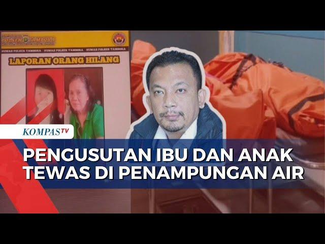 Ibu dan Anak Warga Tambora Ditemukan Tewas di Penampungan Air, Polisi Temukan Luka di Tubuh Korban