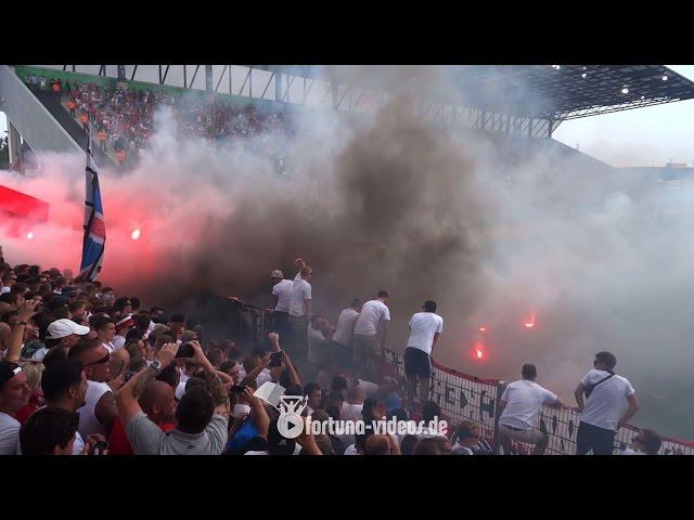 Pokal-Derby: Rot-weiß Essen vs. Fortuna Düsseldorf (09.08.2015 - DFB-Pokal 1:3 n.E.)