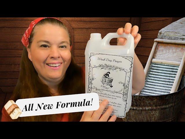 Poorman's Laundry Soap, "All New Formula" So Inexpensive, Works AMAZING!