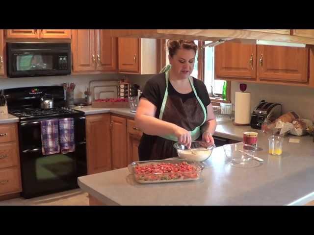 Rhubarb Dessert: Cooking with Kristin