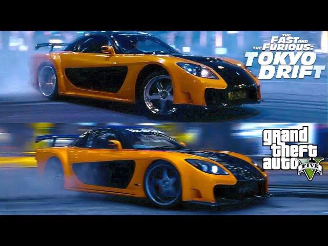 Recreating Tokyo Drift Scene in GTA 5