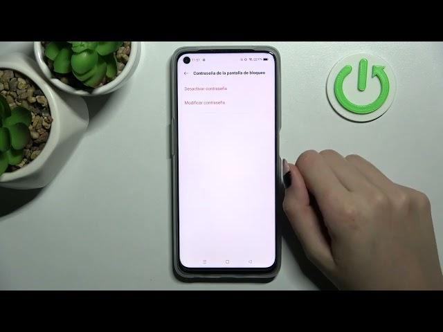 Cómo bloquear REALME 9i con contraseña - configurar pantalla de bloqueo