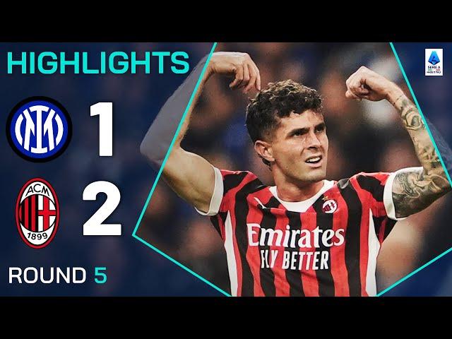 INTER-MILAN 1-2 | HIGHLIGHTS | Pulisic strikes in Milan derby win! | Serie A 2024/25