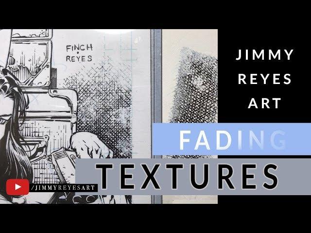 INKING: FADING TEXTURES and PATTERNS