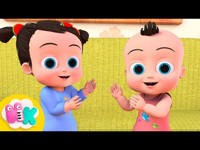 Aplaudiendo las manitas  | Canción gestual para Niños | HeyKids - Canciones infantiles