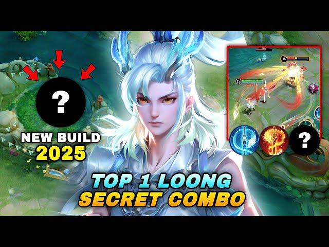 TOP 1 LOONG SECRET ONE HIT DELETE COMBO IN GRANDMASTER RANK! | NEW LOONG BUILD & ARCANA 2025