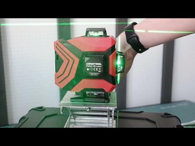 Распаковка лазерный нивелир CONDTROL Fliesen 3D Laser